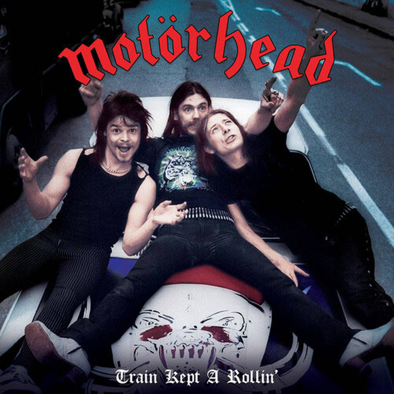 Motorhead Train Kept A-Rollin' 45rpm 7" Vinyl Single (Red Vinyl)