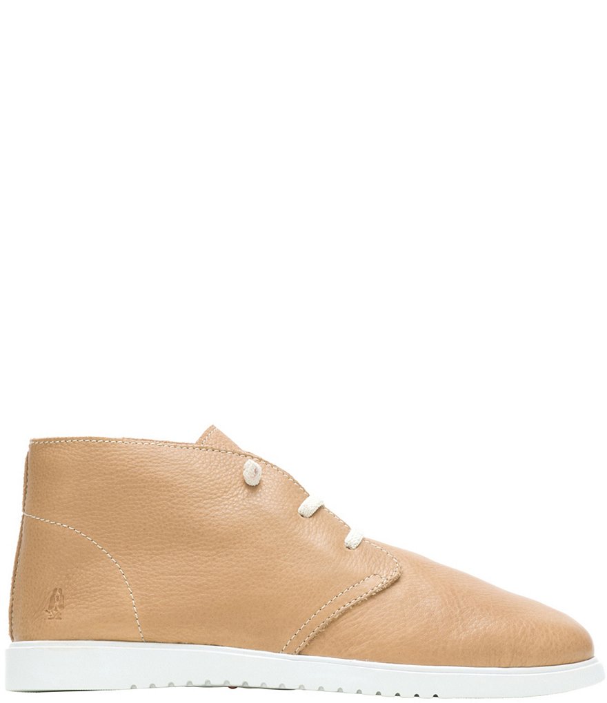 Hush Puppies The Everyday Chukka Leather Water Resistant Booties