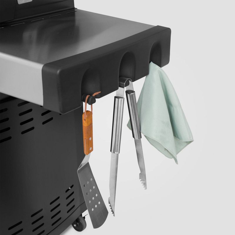 Stainless Steel 3 Burner Propane Gas Grill MG3000 Silver - Royal Gourmet