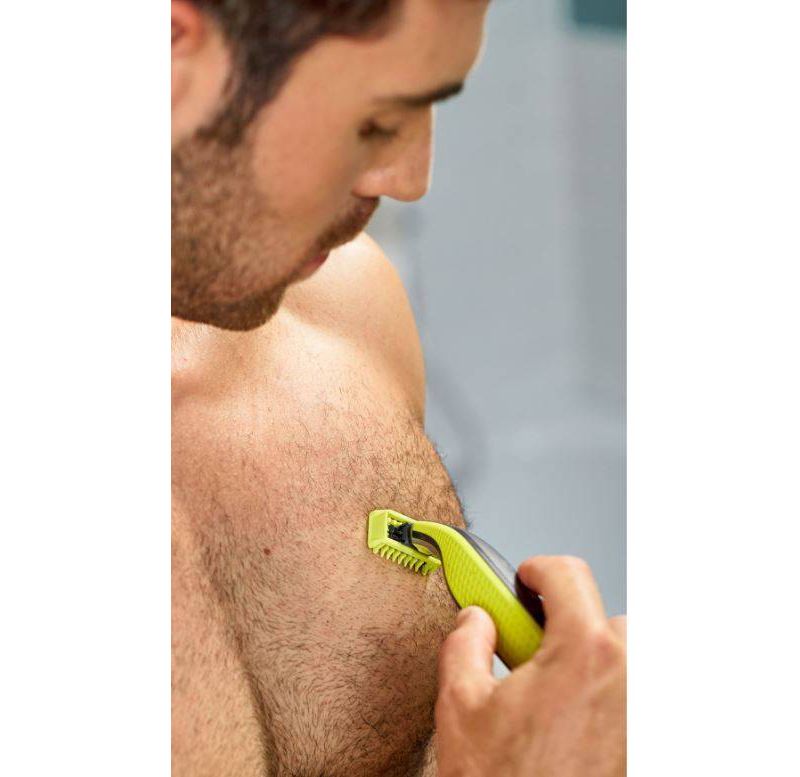 Philips Norelco OneBlade Hybrid Rechargeable Men's Electric Face & Body Trimmer - 10pc - QP2630/70