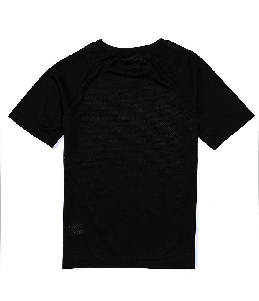 Kinetic by Class Club Big Boys 8-20 Short-Sleeve Mesh Accent Performance Tee