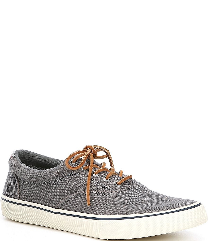Sperry Men's Striper II Distressed Canvas Sneakers