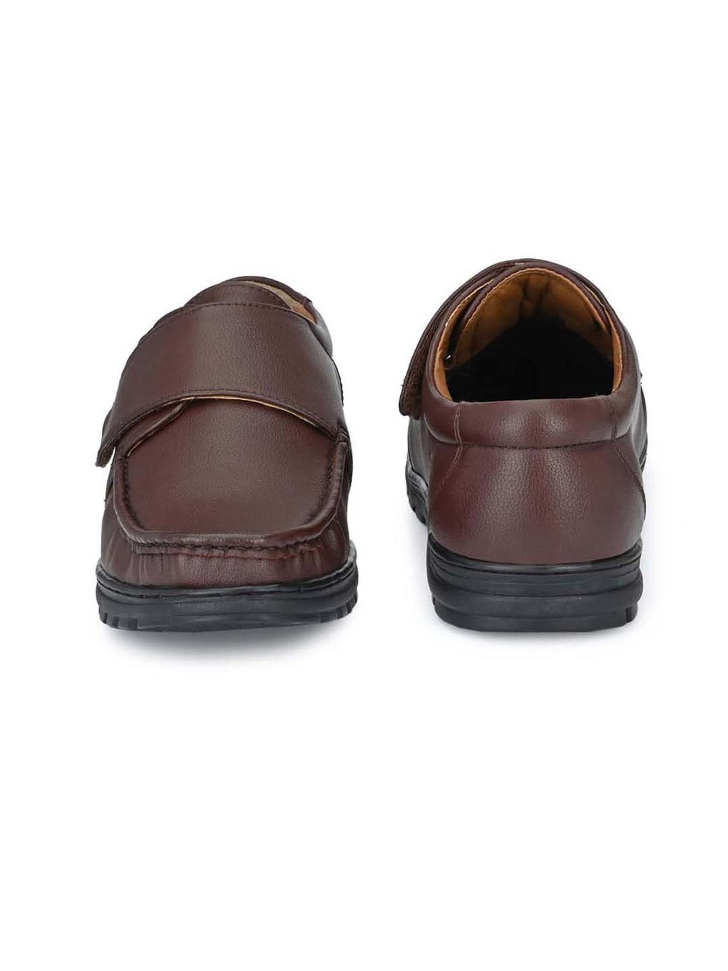 Eego Italy Men's Brown Formal Loafers