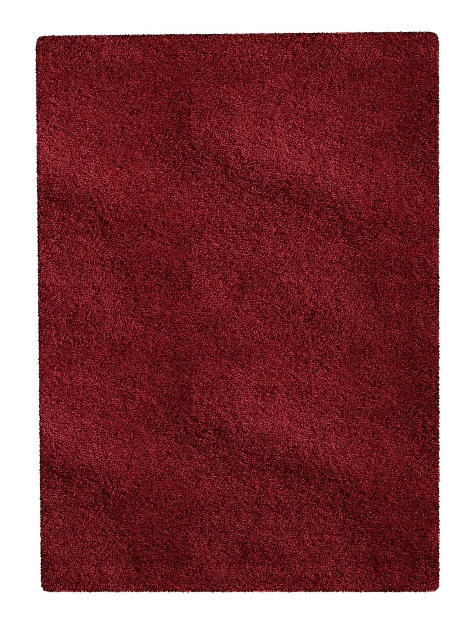 Mark Home Maroon Polyester Anti Skid Durable Rug - Set of 1