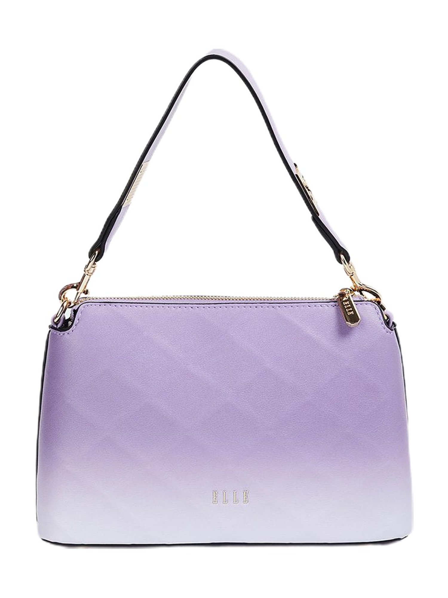 Elle Lilac Textured Shoulder Bag