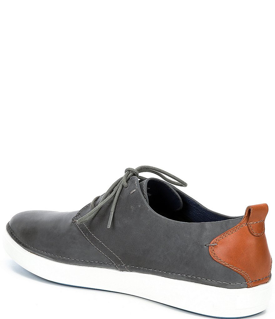 Johnston & Murphy Men's Noah Leather Plain Toe Lace-Up Shoes