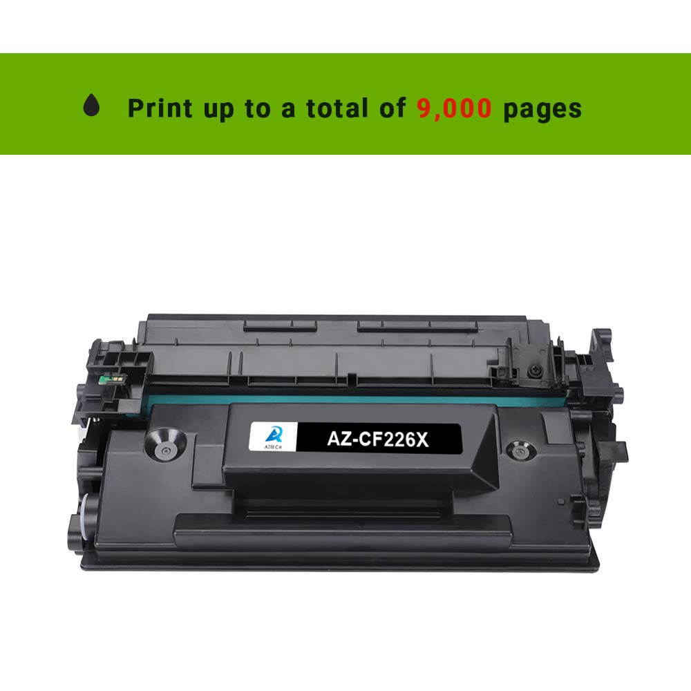 Compatible Toner Cartridge Replacement for HP 26X CF226X 26A CF226A M426fdw M426fdn M426dw M402n M402dw M402dn (Black, 1-Packs)