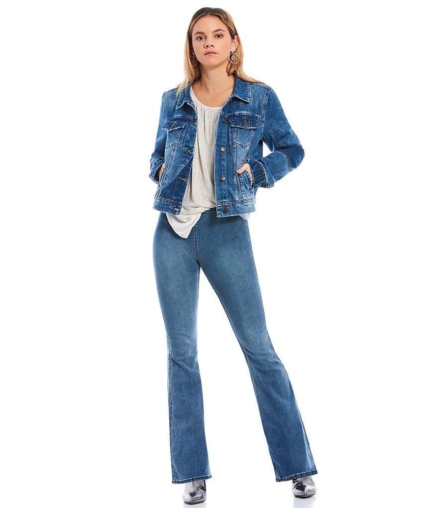 Free People Rumors Denim Jacket