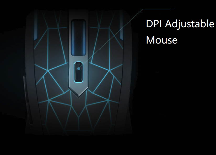 Rapoo V26S  Ergonomic Design,Cool Exterior USB Wired 7000DPI Gaming Mouse, RGB Backlit LED Light, 7 Programmable Buttons  - Diamond Black