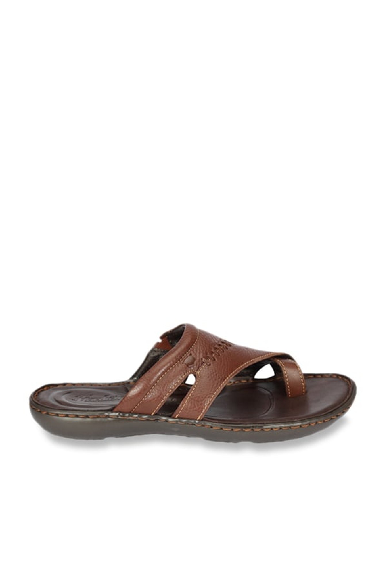 Florsheim Lewis Tan Cross Strap Sandals