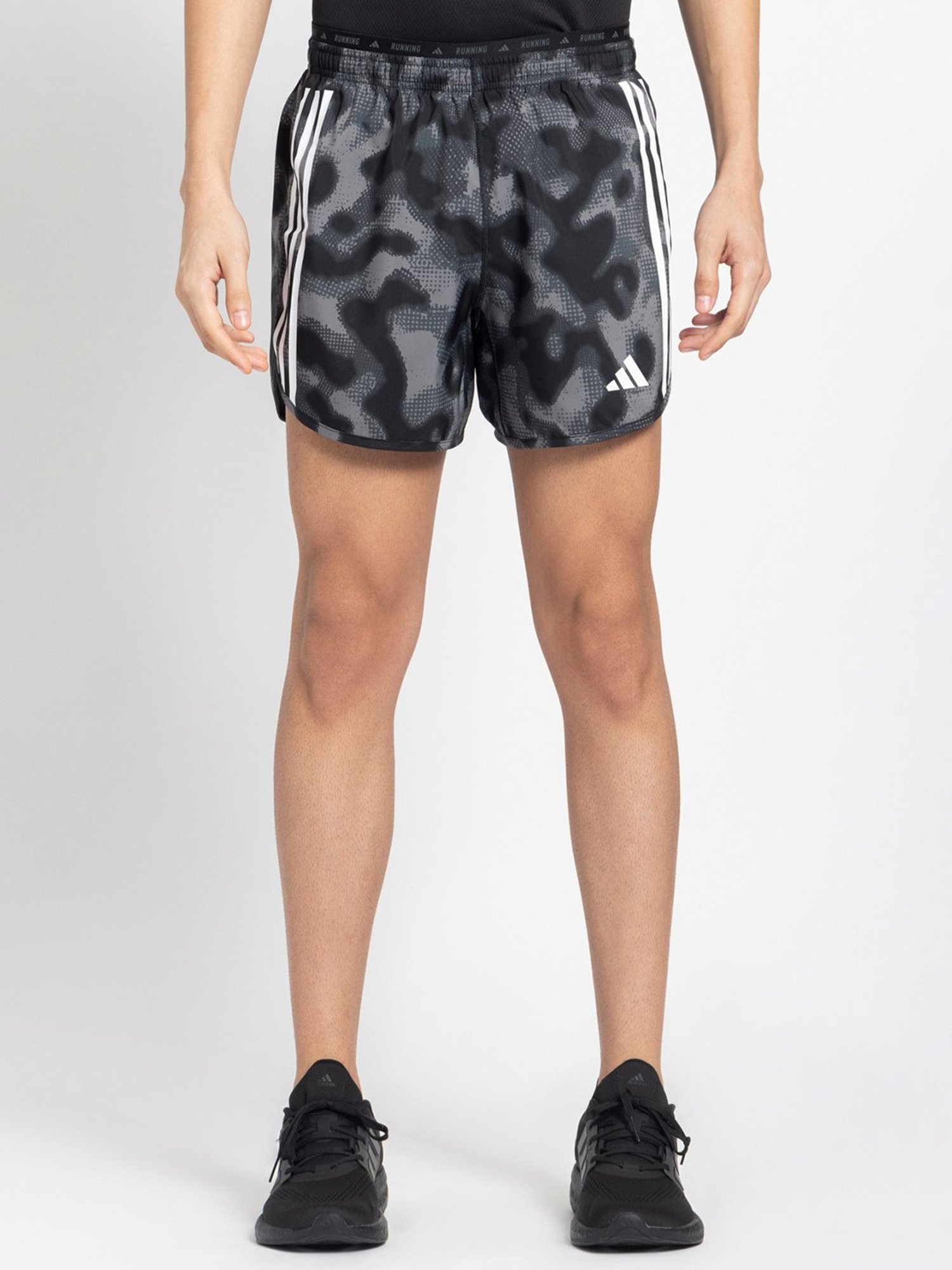 adidas Grey  Regular Fit Running Shorts