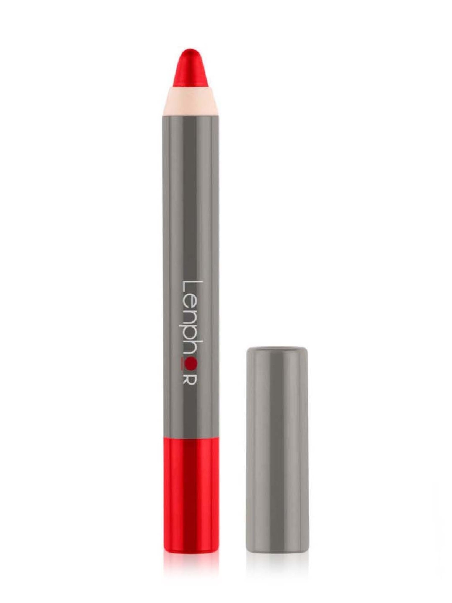 Lenphor Matte Show-Off Lip Crayon Cupid Red - 2.8 gm