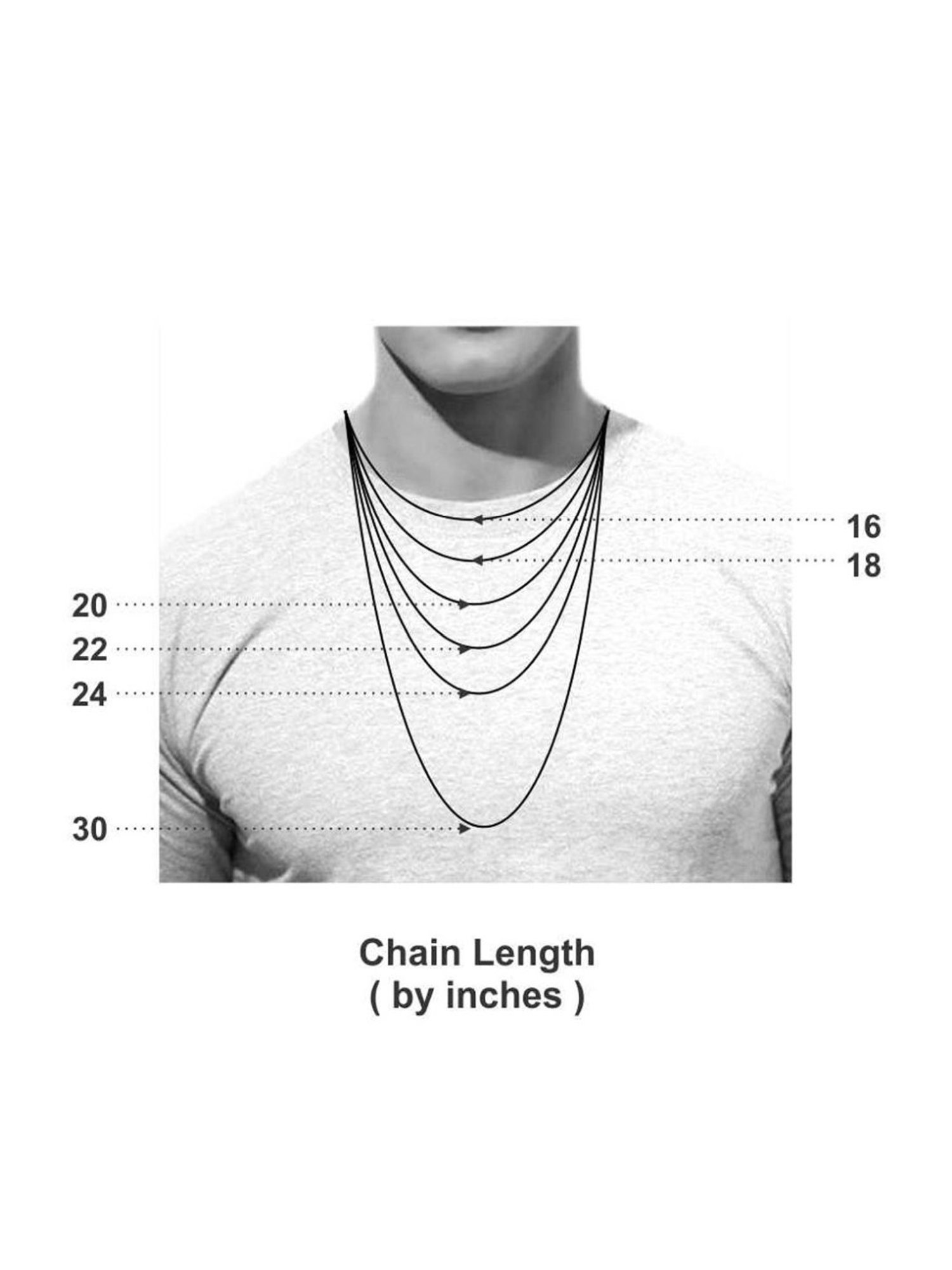 Candere by Kalyan Jewellers 22k Gold Yellow Gold Men's Chain