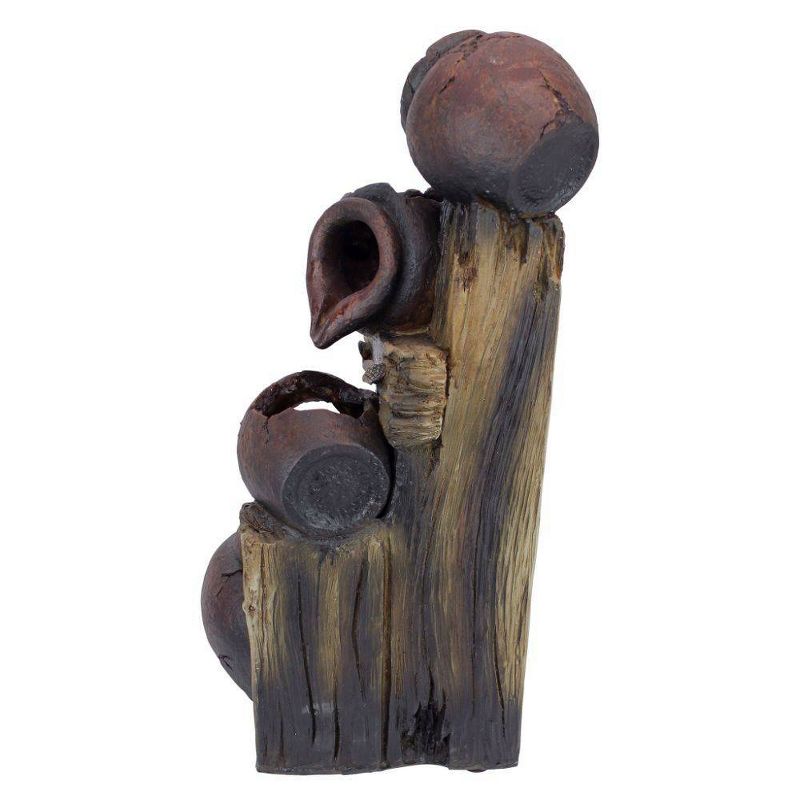 Ceramic Cascading Vines Garden Fountain - Acorn Hollow