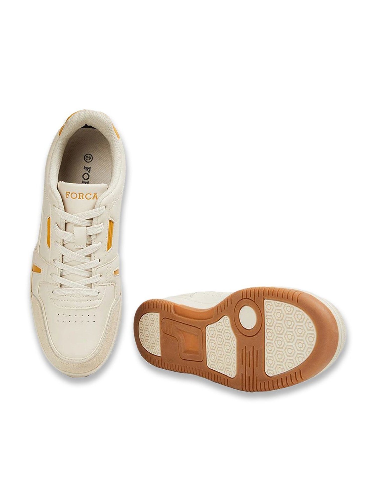 Forca by Lifestyle Men's Beige Casual Sneakers