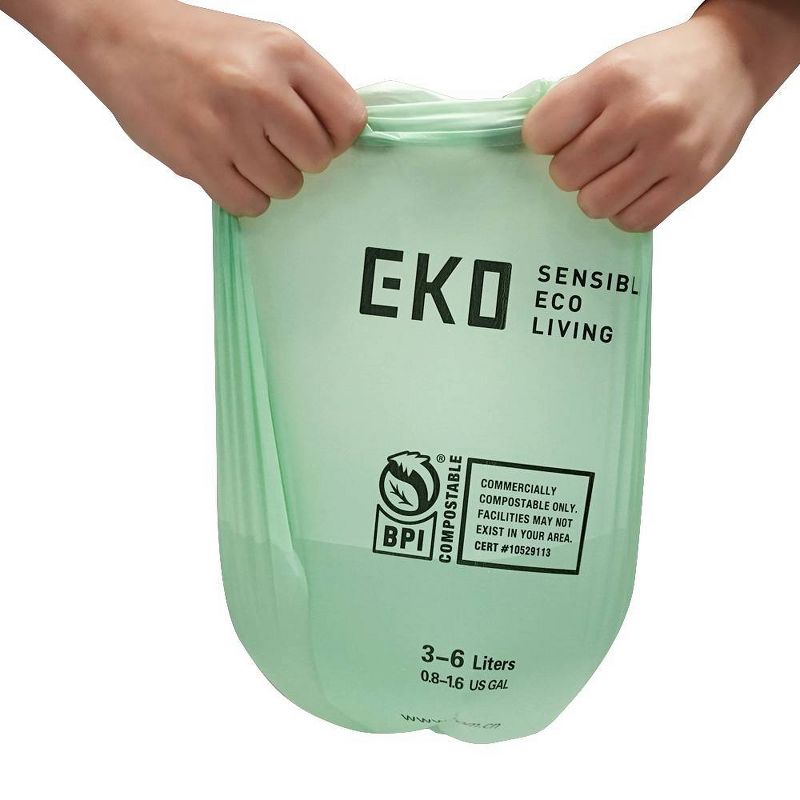 GreenPolly Drawstring Recycling Trash Bags - 13 Gallon - 20ct