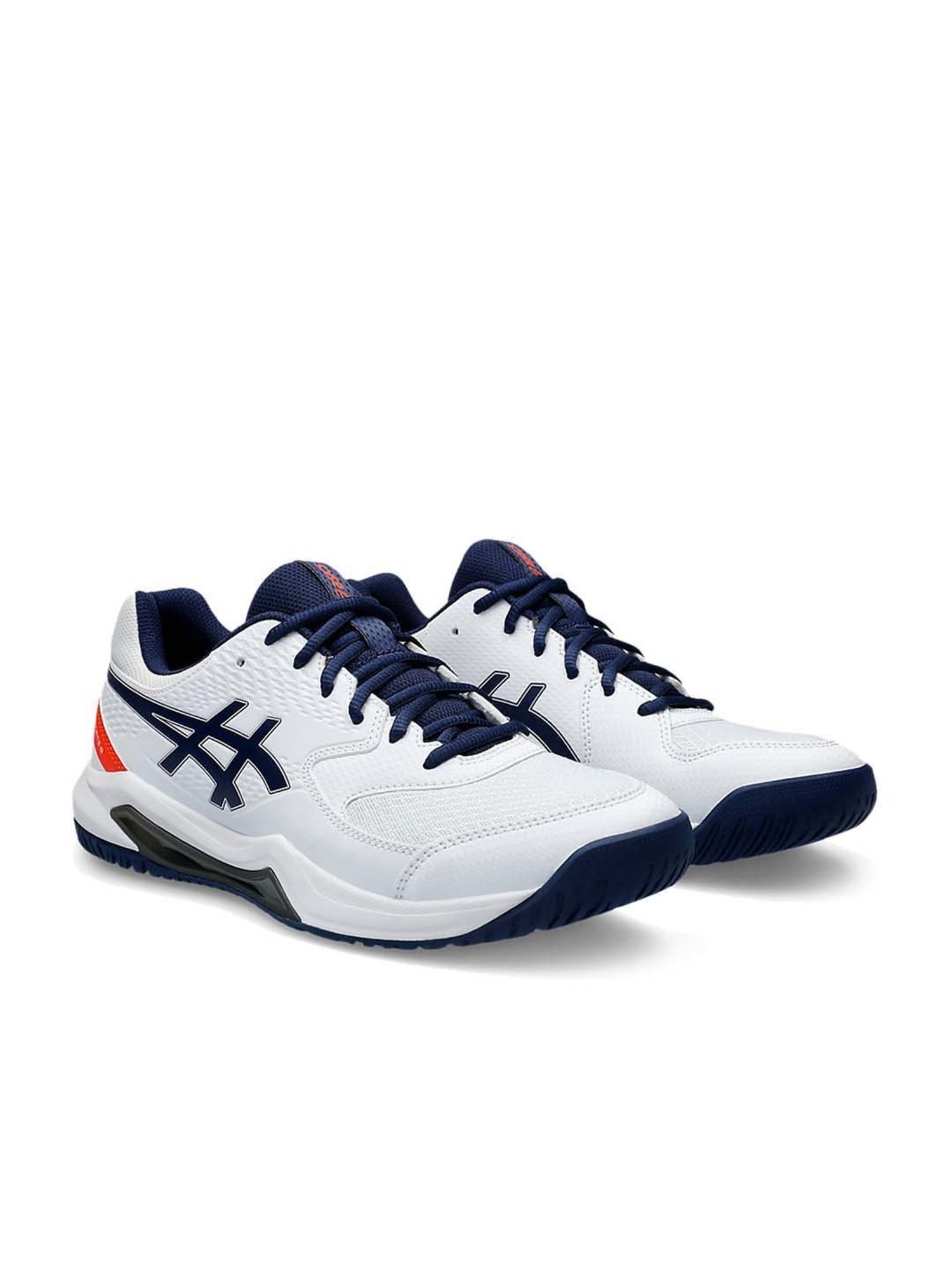 Asics Men's GEL-Dedicate 8 White Tennis Shoes
