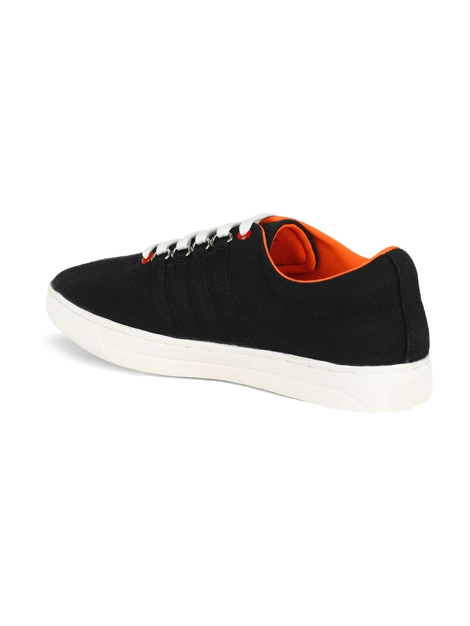 Lazard by Khadims Men's Black Casual Sneakers
