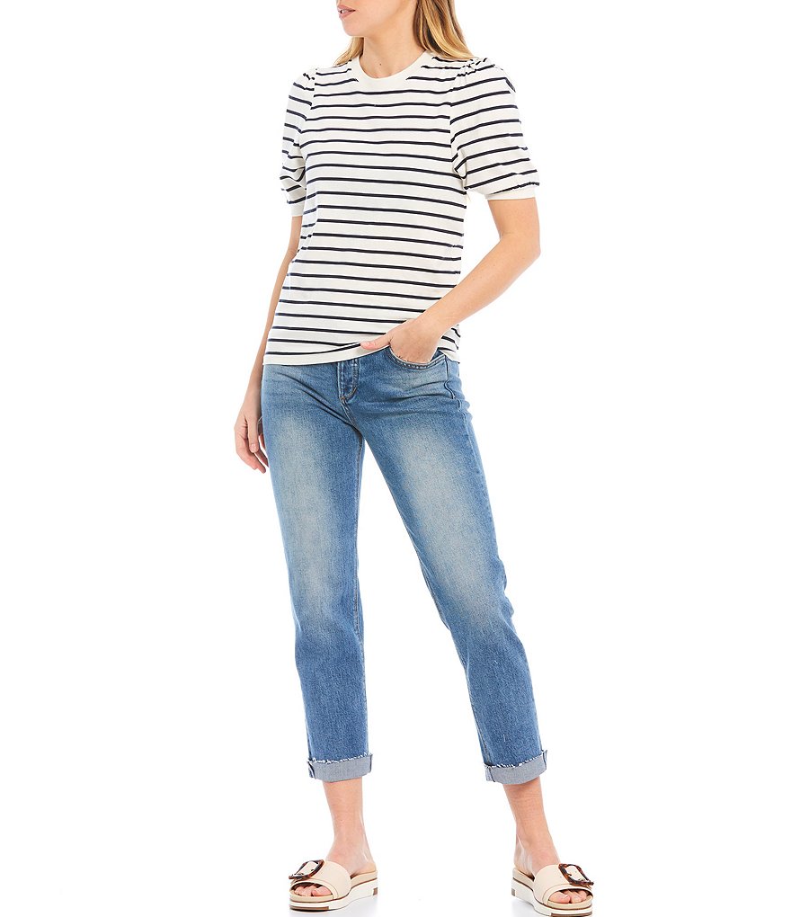 Joe's Jeans Scout High Rise Cuff Hem Straight Jeans