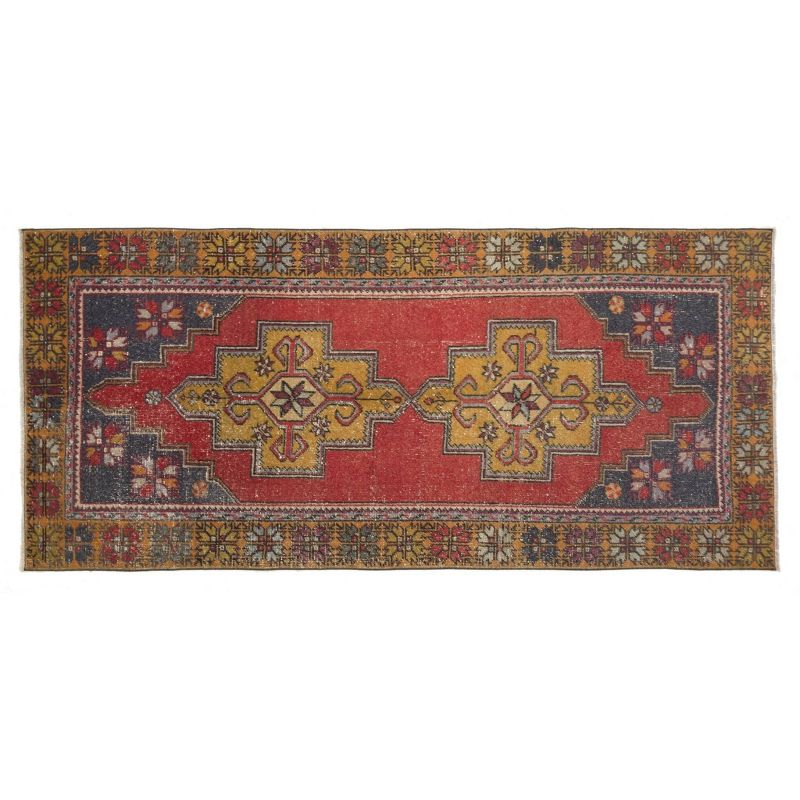 3'10"x8'5" Revival Vintage One-of-a-Kind Saygin Rug - Revival Rugs