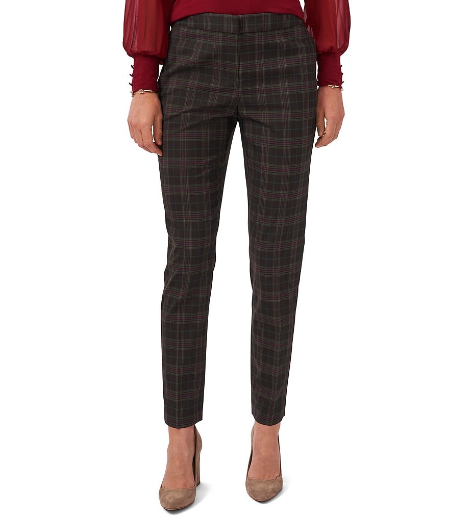 Eva Varro Solid Knit Jersey Banded Hem Pull-On Harem Pants