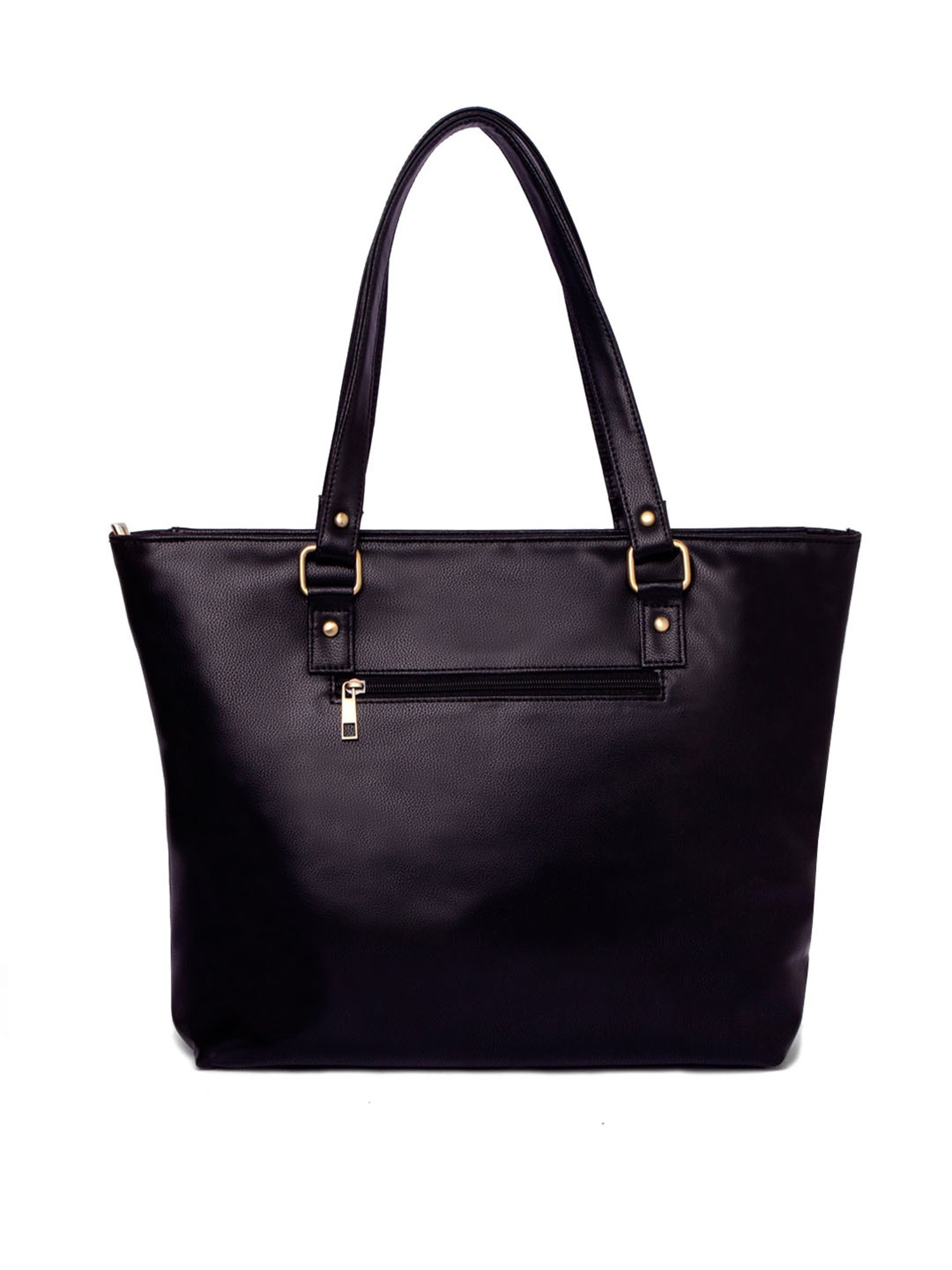 Modern Myth Black Large Tote Bag