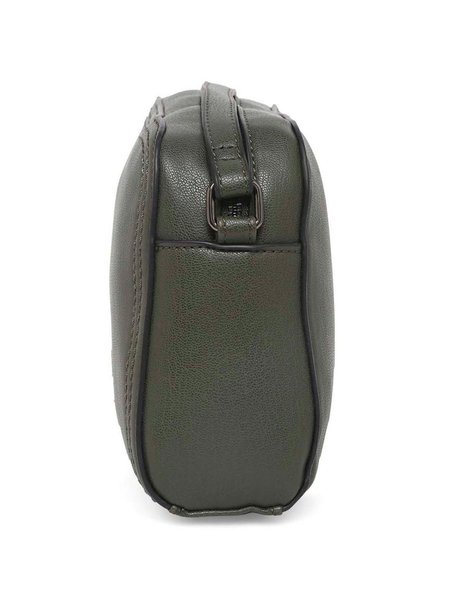 Marina Galanti Olive Solid Medium Sling Handbag