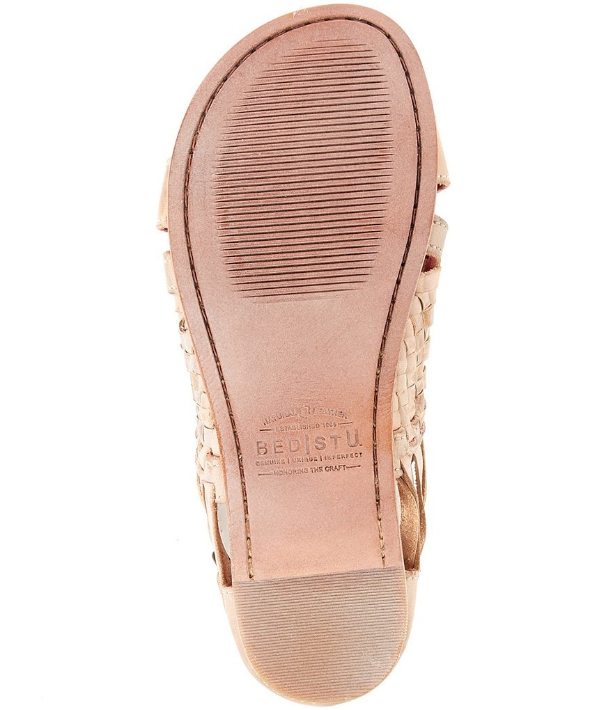 Bed Stu Claire Leather Flat Sandals