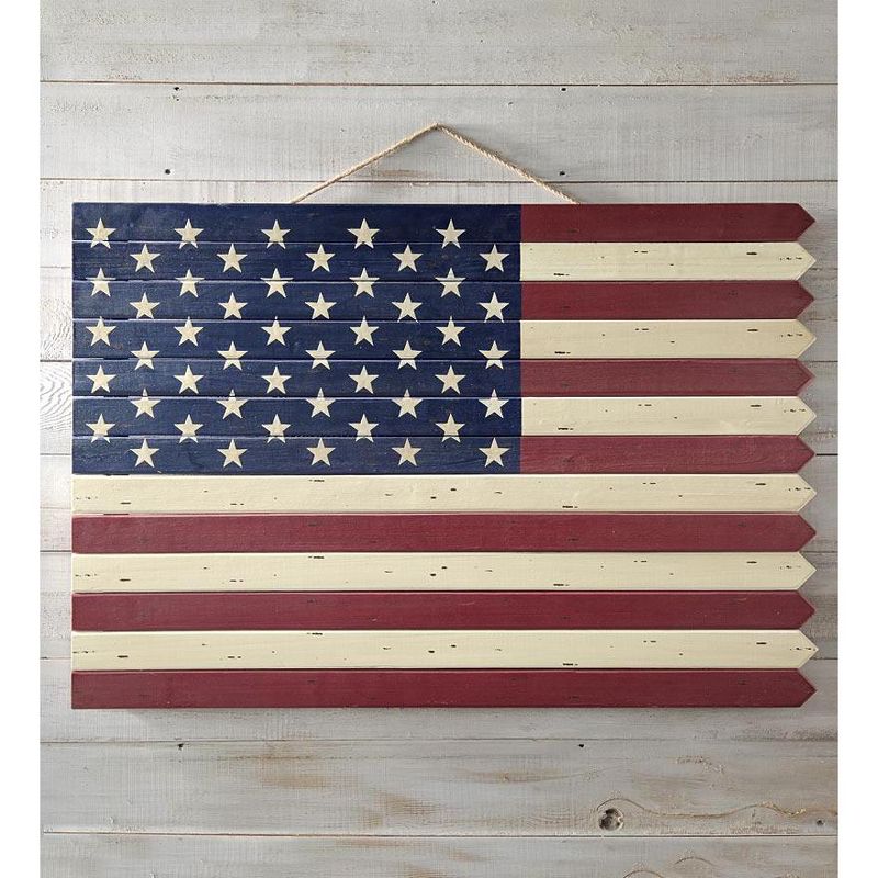 Wooden Americana Flag - Plow & Hearth