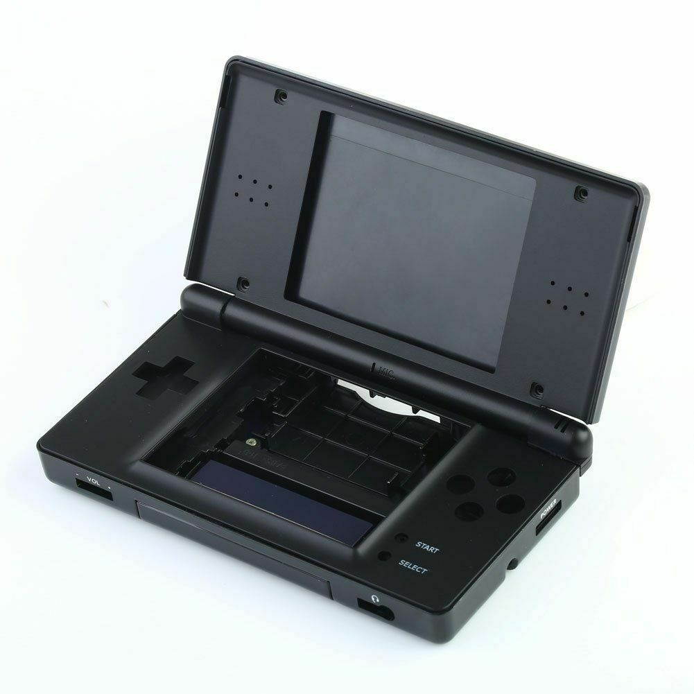 OEM Full Replacement Housing Shell Screen Lens Black For   DS Lite NDSL