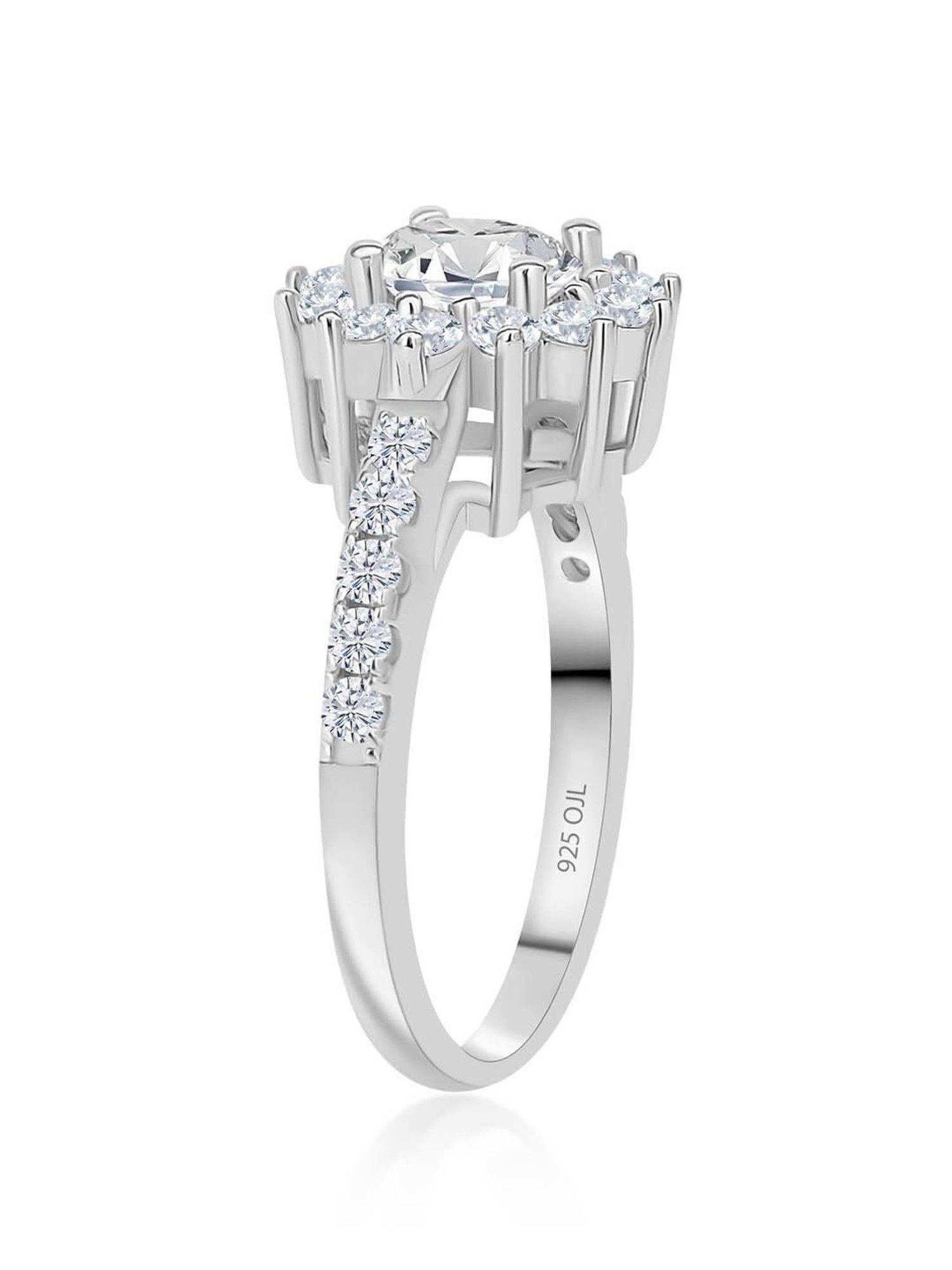 GIVA 925 Silver Pearly Bloom Ring for Women & Girls