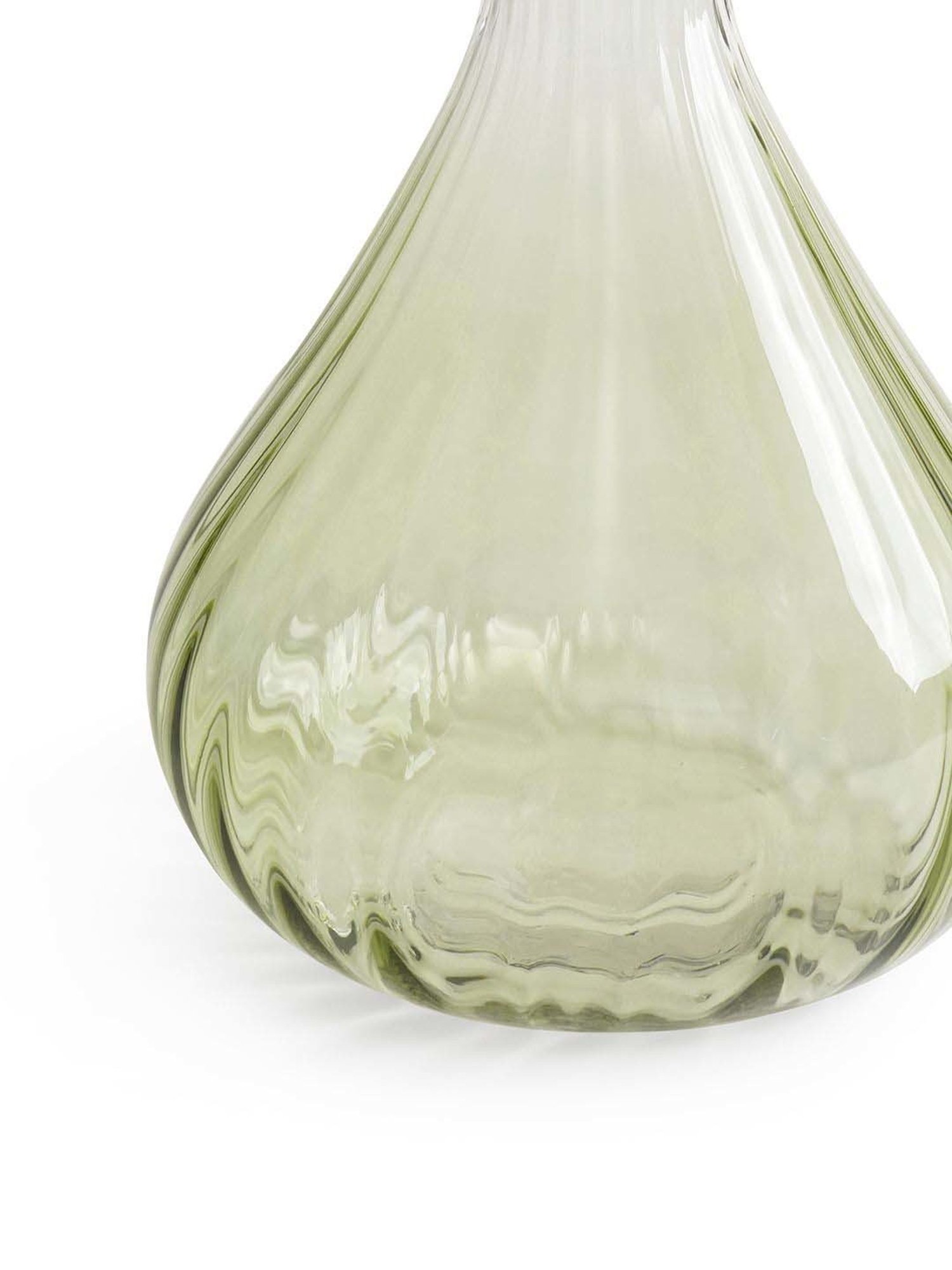 Pure Home and Living Blue Glass Decanter (0.7 L)