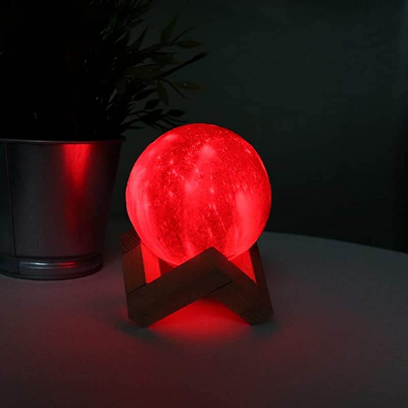 Moon Lamp Light Night Light 16 Colors Galaxy LED Lamp Remote amp Touch Control USB Rechargeable Room Decor for Birthday Party Kids Baby Gifts32inch