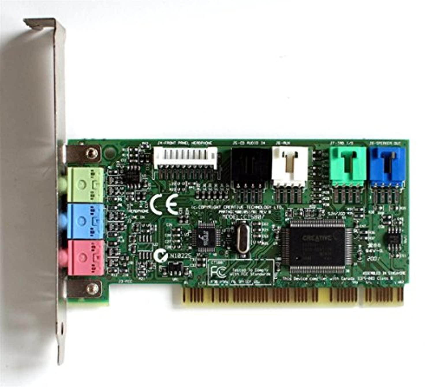 creative labs sound card pci, ct5807 rev a00, dp/n 0088gf c/o sg,(b.12)