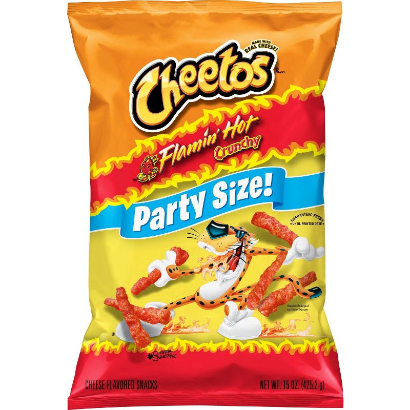 Cheetos Crunchy Flamin Hot - 15oz