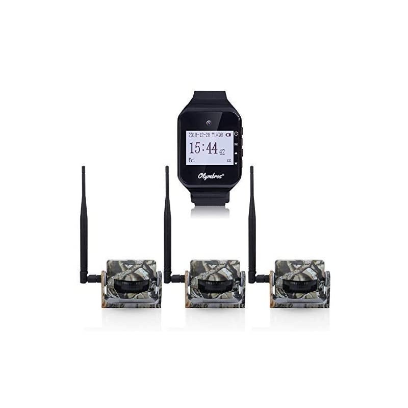 Security Sensors/Outdoor Animals Alarm System Kit 360&deg;20m/ Long Range IR IP54 Motion Detector&Sensor with Sound/Vibration/Visual Three Alerts for Hunting/Camping/Home Security