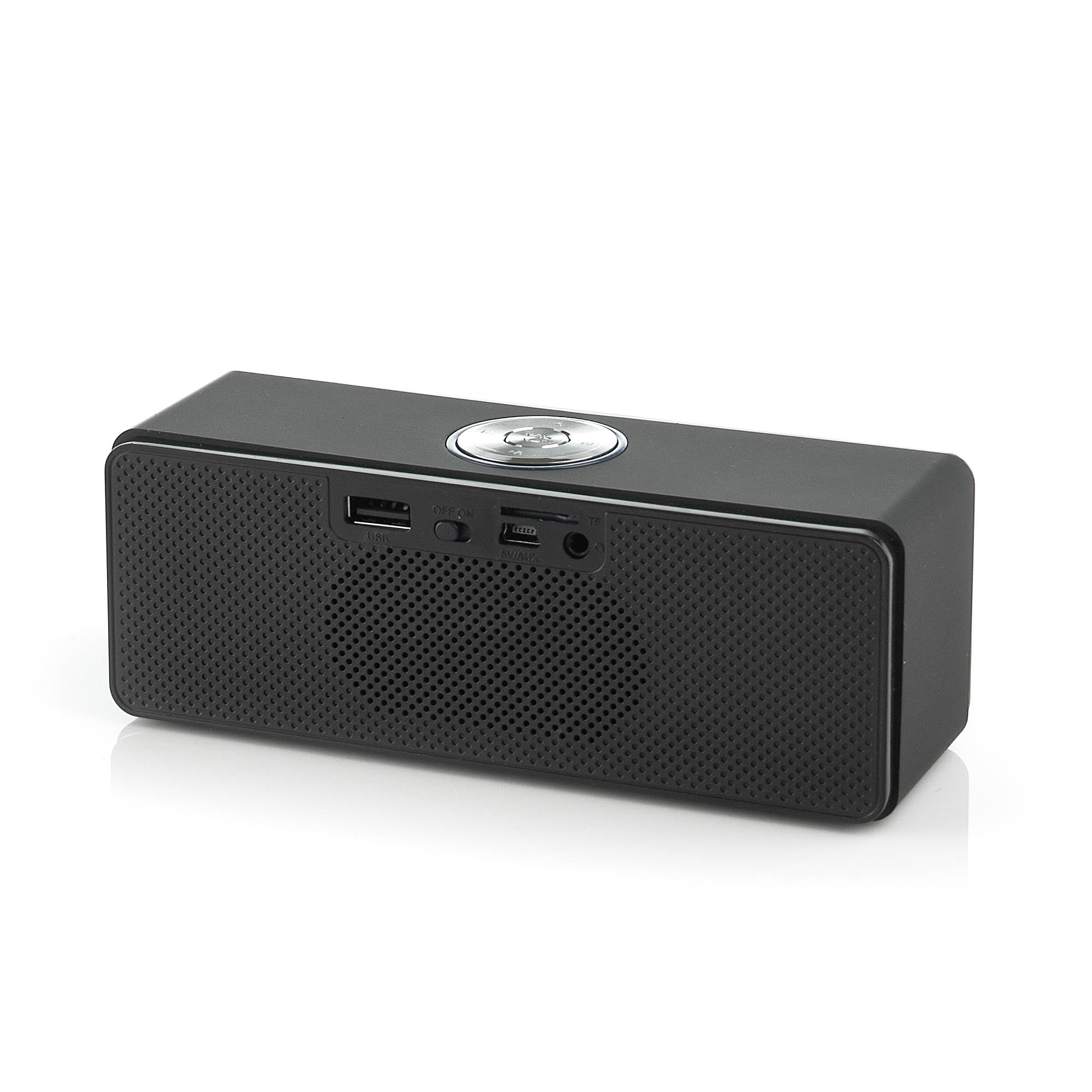 Frisby FS-P150B Portable Rechargeable Bluetooth Wireless Speaker 2.0 Bluetooth Aluminum Case Speaker w/ SD TF USB  for Iphone Ipad