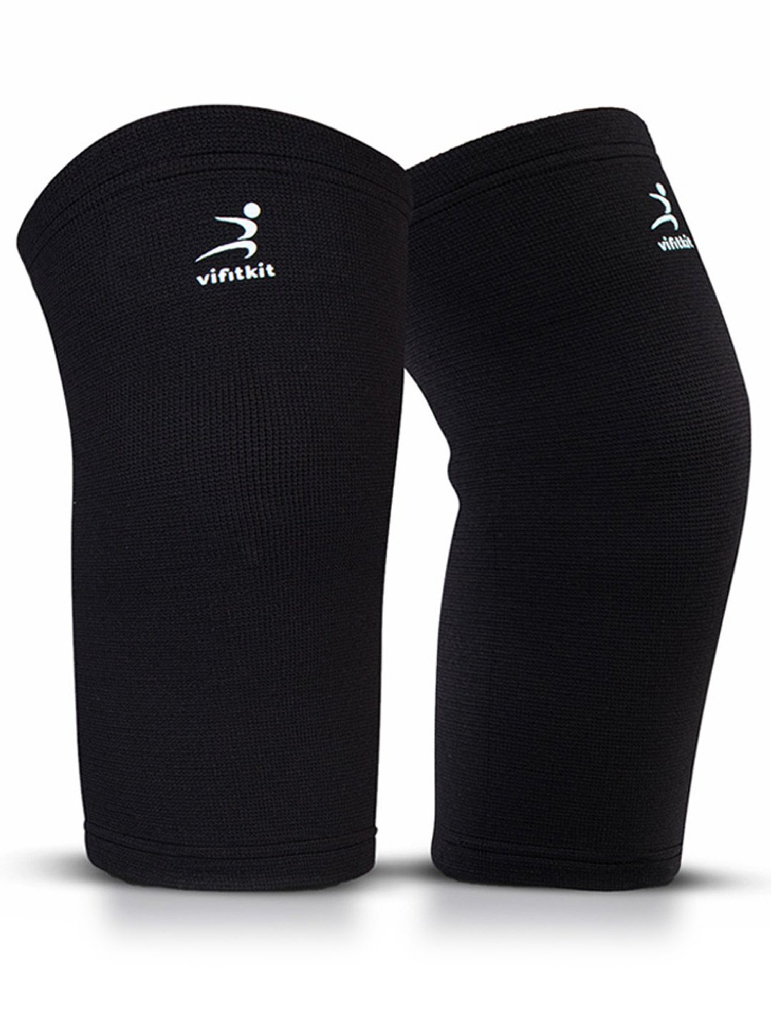 Vifitkit Knee Support for Men and Women (Black) Size - Small