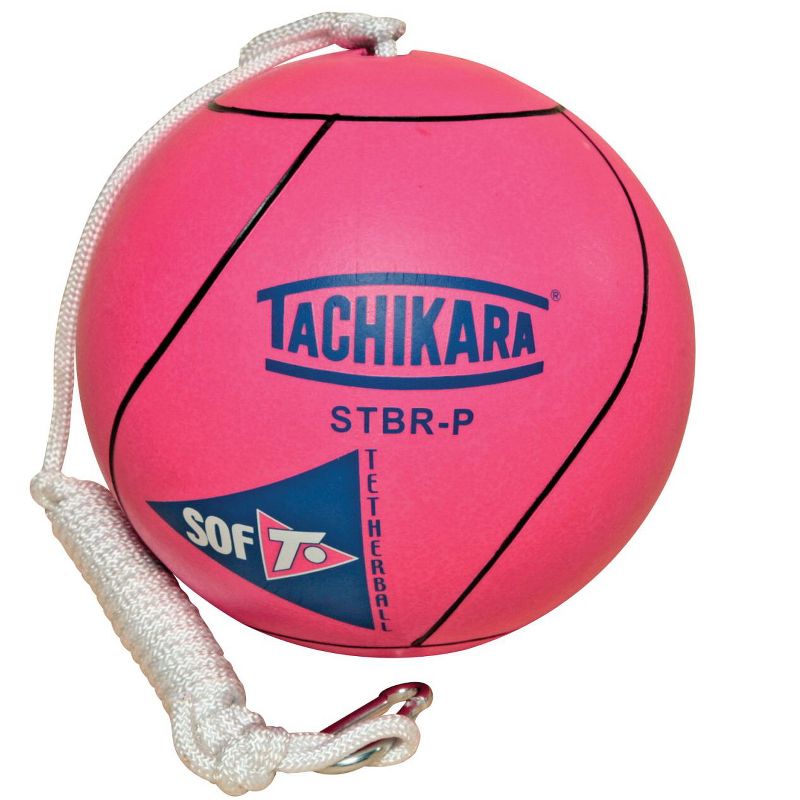 Tachikara Institutional Soft-T Tetherball, Pink