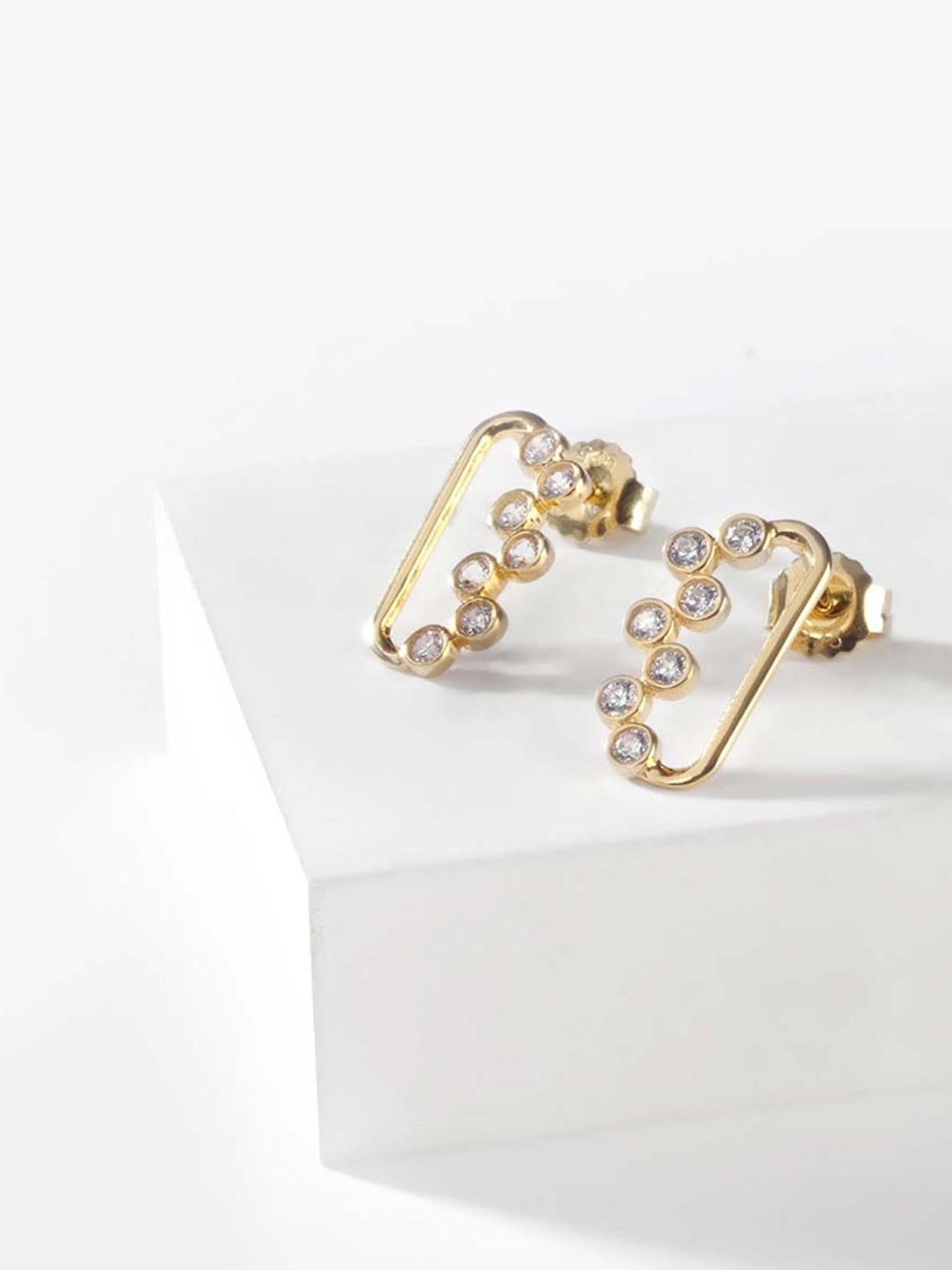 Shaya 92.5 Sterling Silver Midnight Memories Earrings for Women