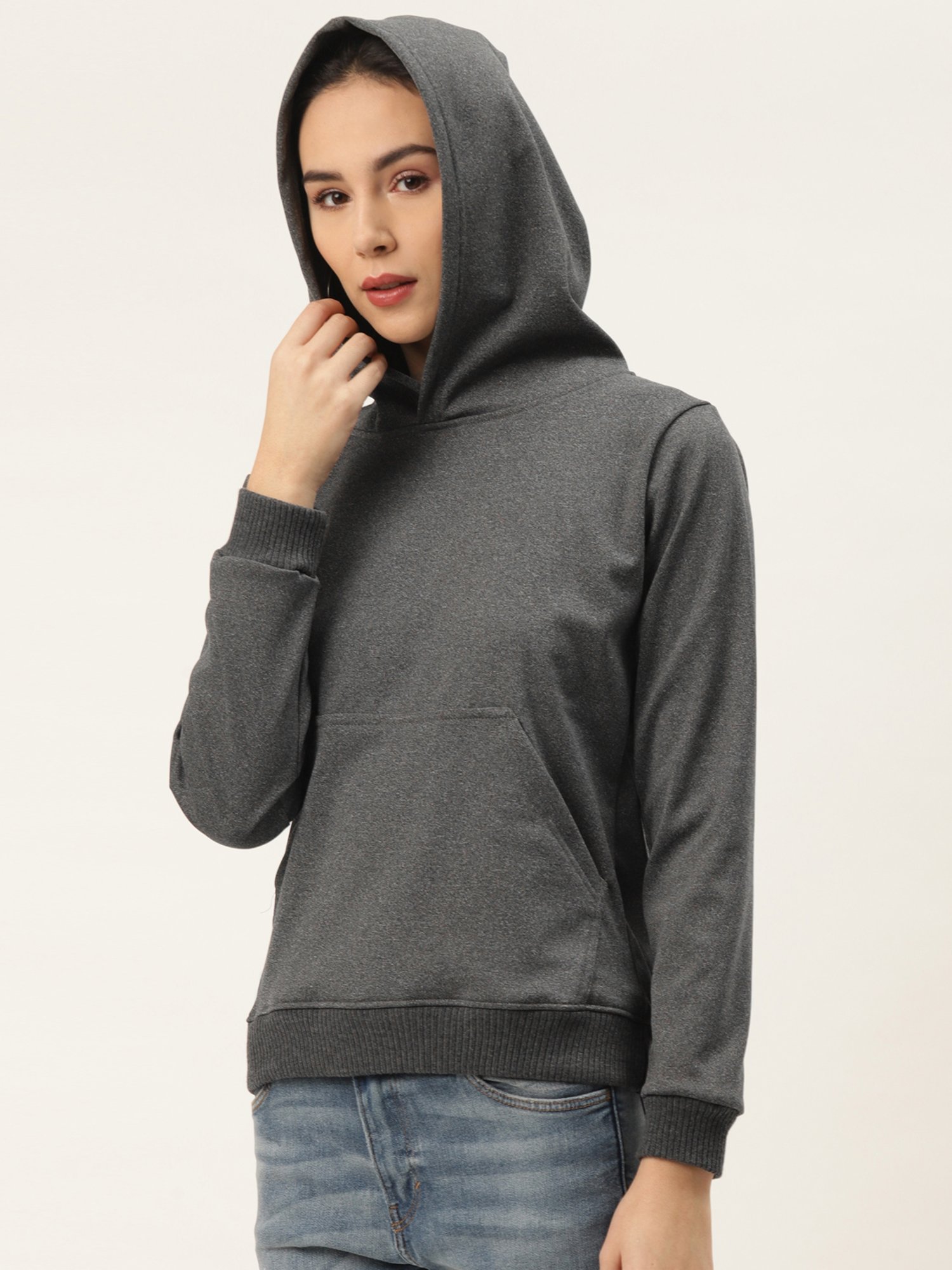 Trend Arrest Grey Hooded Sweatshirt