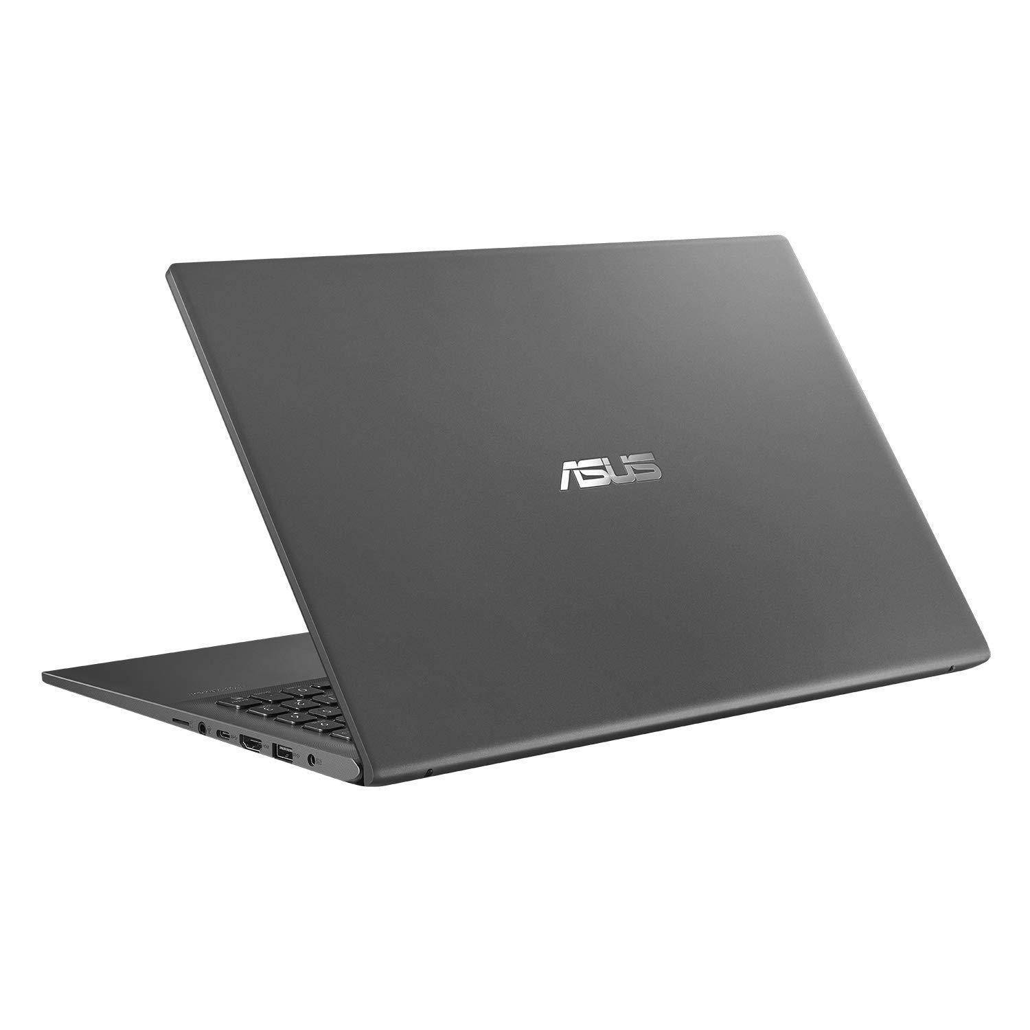 ASUS Vivobook 15 Thin and Light Laptop, 15.6&rdquo; FHD, Intel Core i3-8145U (up to 3.9GHz), 8GB DDR4 RAM, 128GB M.2 SSD, Windows 10 S, F512FA-AB34, Slate Gray Notebook PC Computer
