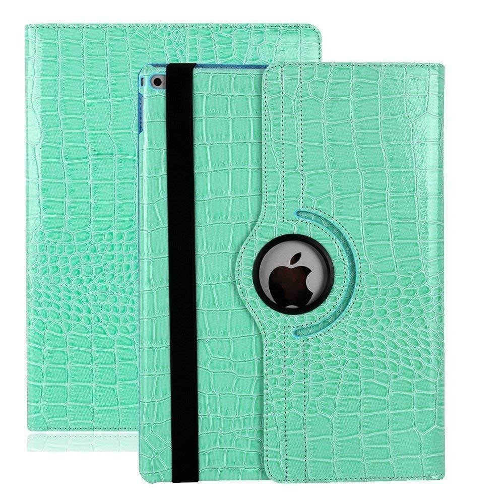 iPad Pro 9.7 2016 Case Cover,Dream Wings 360 Degrees Rotating Multi-Angle Viewing Stand Slim Screen Protective Smart Case for Apple iPad Pro 9.7 inch 2016 Released Tablet (iPad Pro 9.7, Blue)