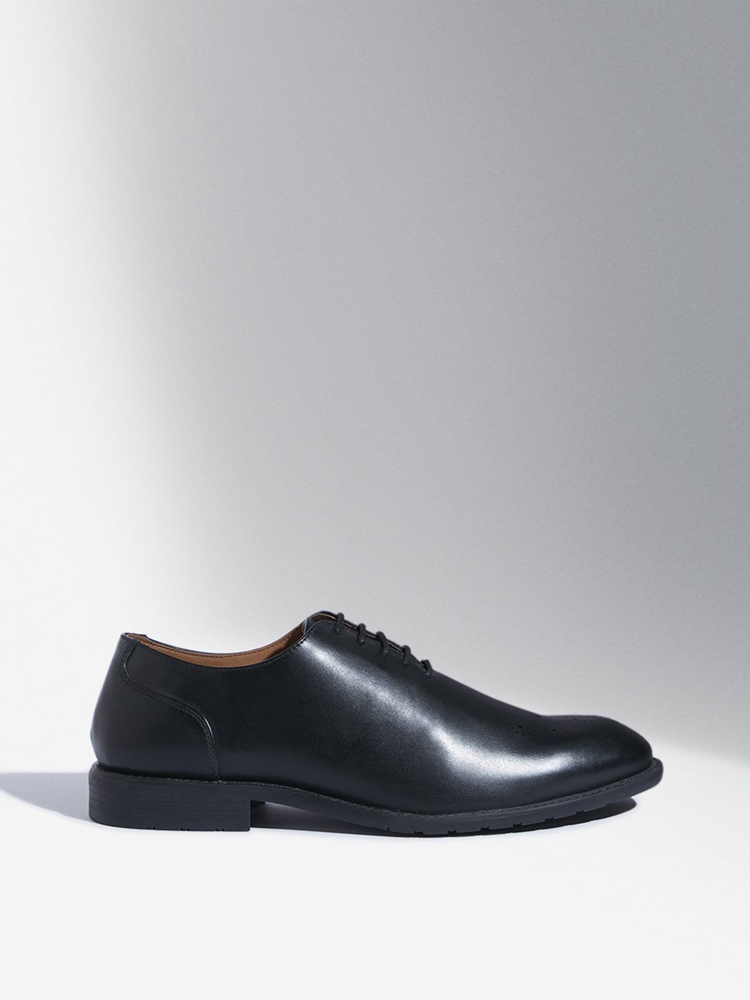 SOLEPLAY by Westside Black Lace-Up Formal Shoes