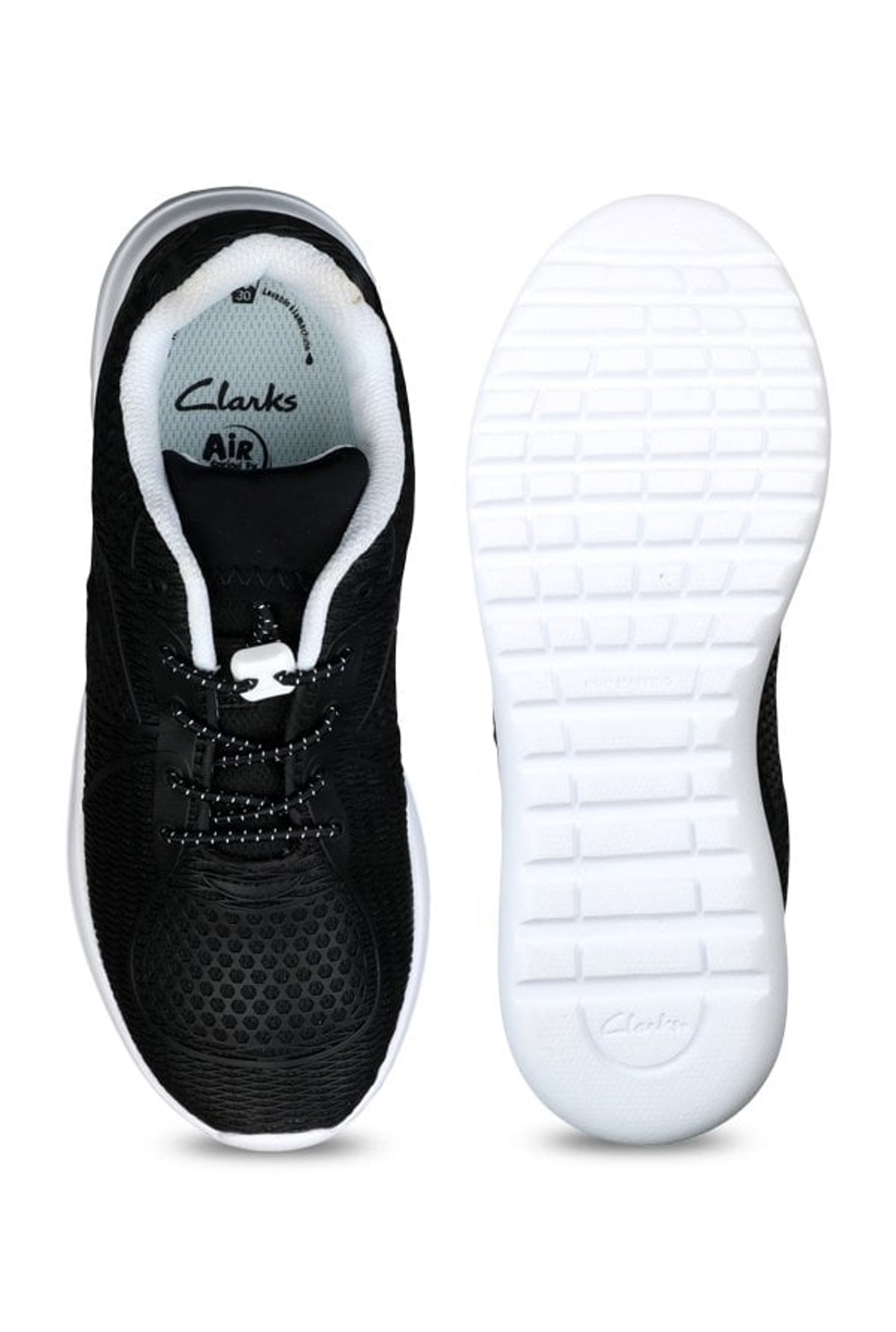 Clarks Kids Black Casual Sneakers