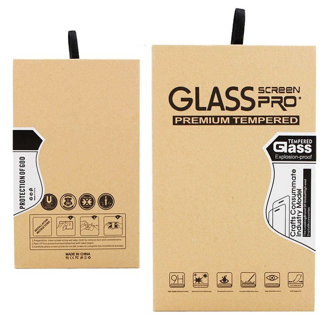 0.4mm 9H Surface Hardness Full Screen Tempered Glass Film for Lenovo Y7000P 15.6 inch