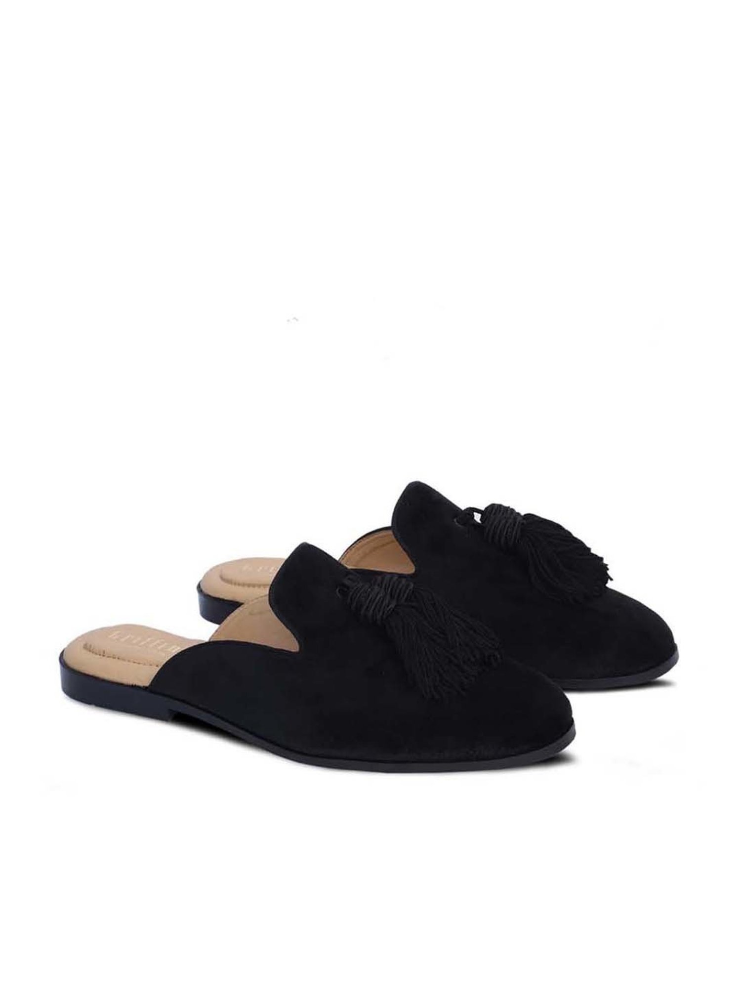 Griffin Men's Black Mule Shoes