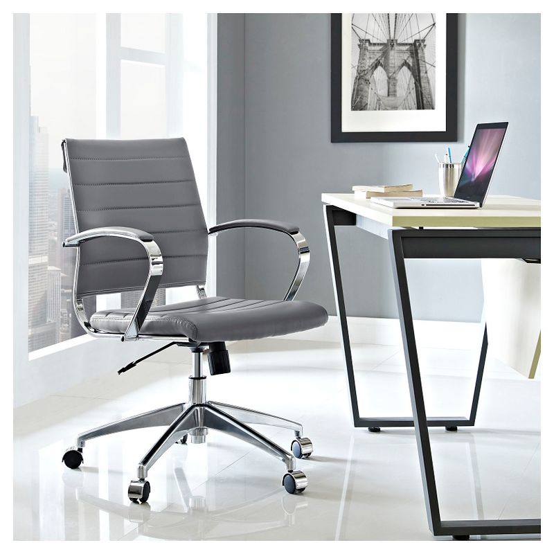 Office Chair Modway Anchor Gray