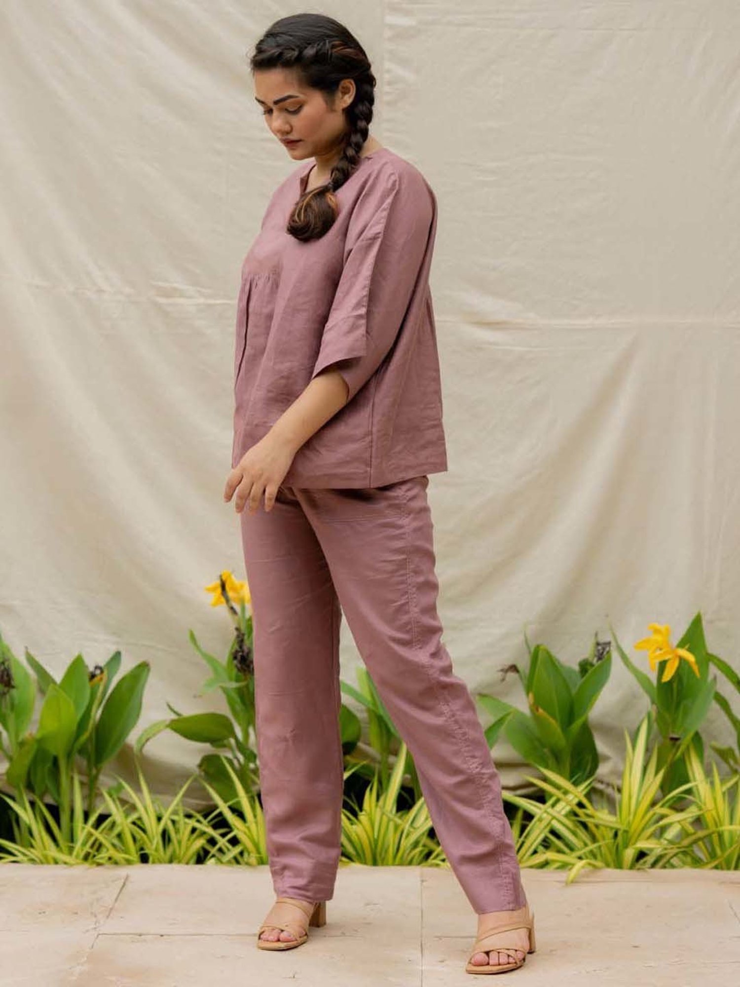 Anousshka Wood Rose Daddy Pants