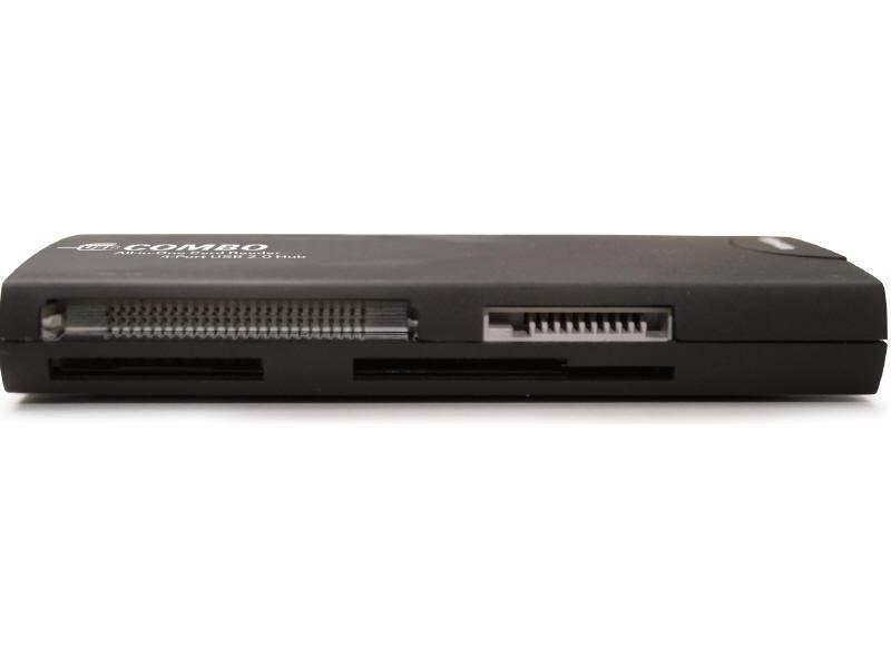 Mobile Edge - Universal Card Reader/USB Hub Combo